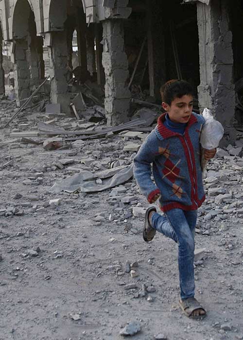 Boy in Syria