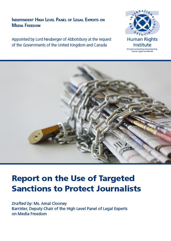 Report on the Use of Targeted Sanctions to Protect Journalists