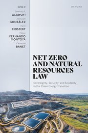 Net Zero and Natural Resources Law: Sovereignty, Security, and Solidarity in the Clean Energy Transition, a collaboration between the IBA and Oxford University Press