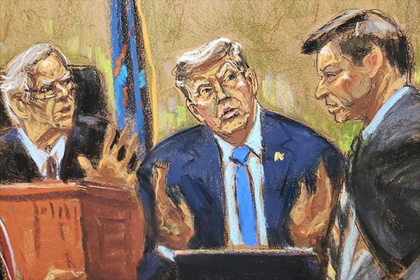Trump – and the rule of law – on trial