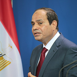 Egyptian President Abdel Fattah el-Sisi