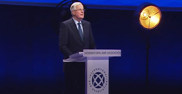 Opening speech: Michel Barnier