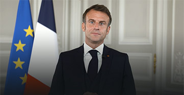 Paris 2023 Opening Ceremony - President Emmanuel Macron